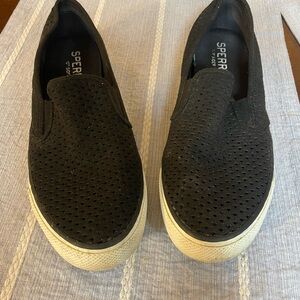 Sperry Women's Crest Twin Gore
Perforated Slip On Black Size 8